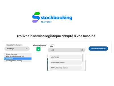 Simulation de la recherche d'espace - Stockbooking